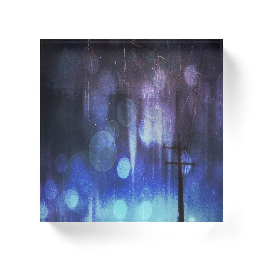 空から。/アクリルブロック