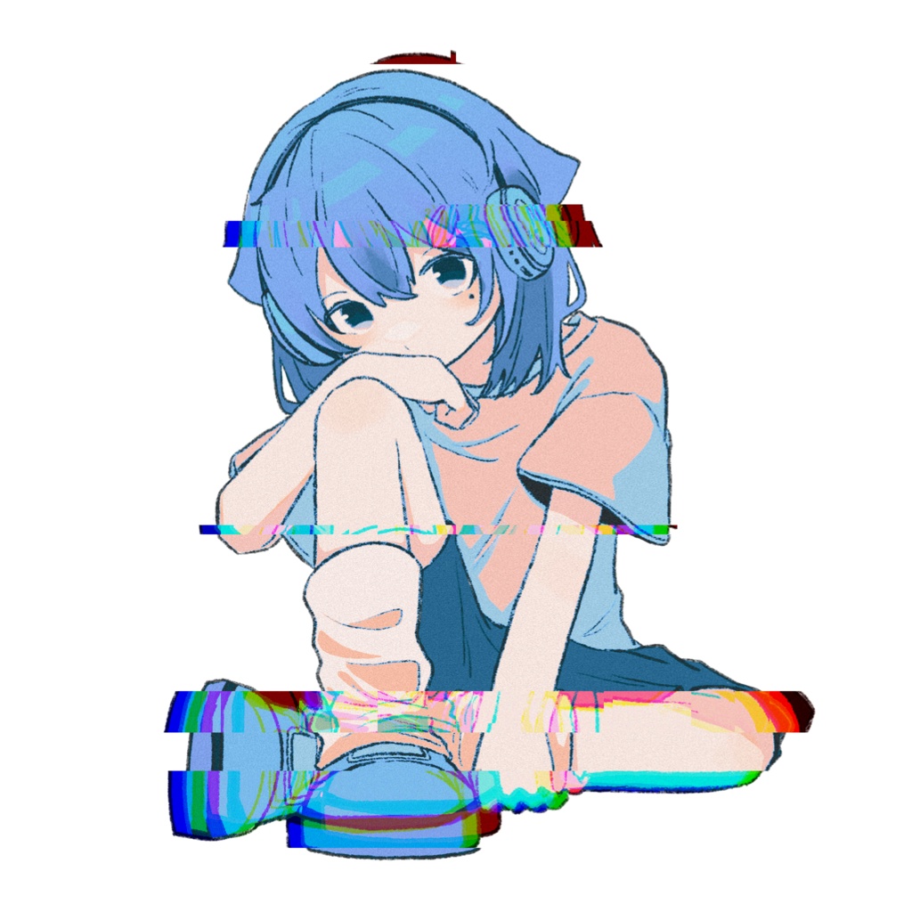 Hakumai headphone sticker