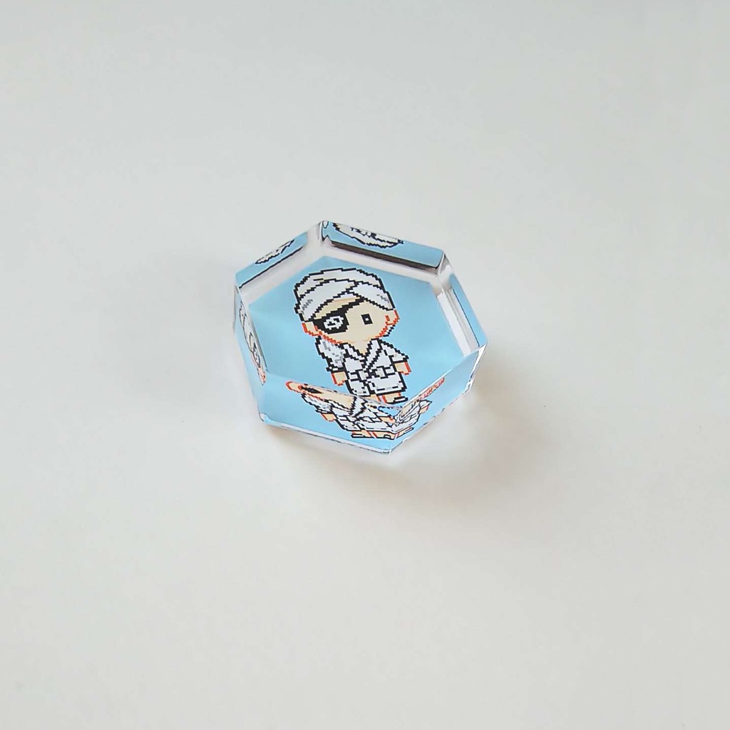 ドット絵アクリルマグネット