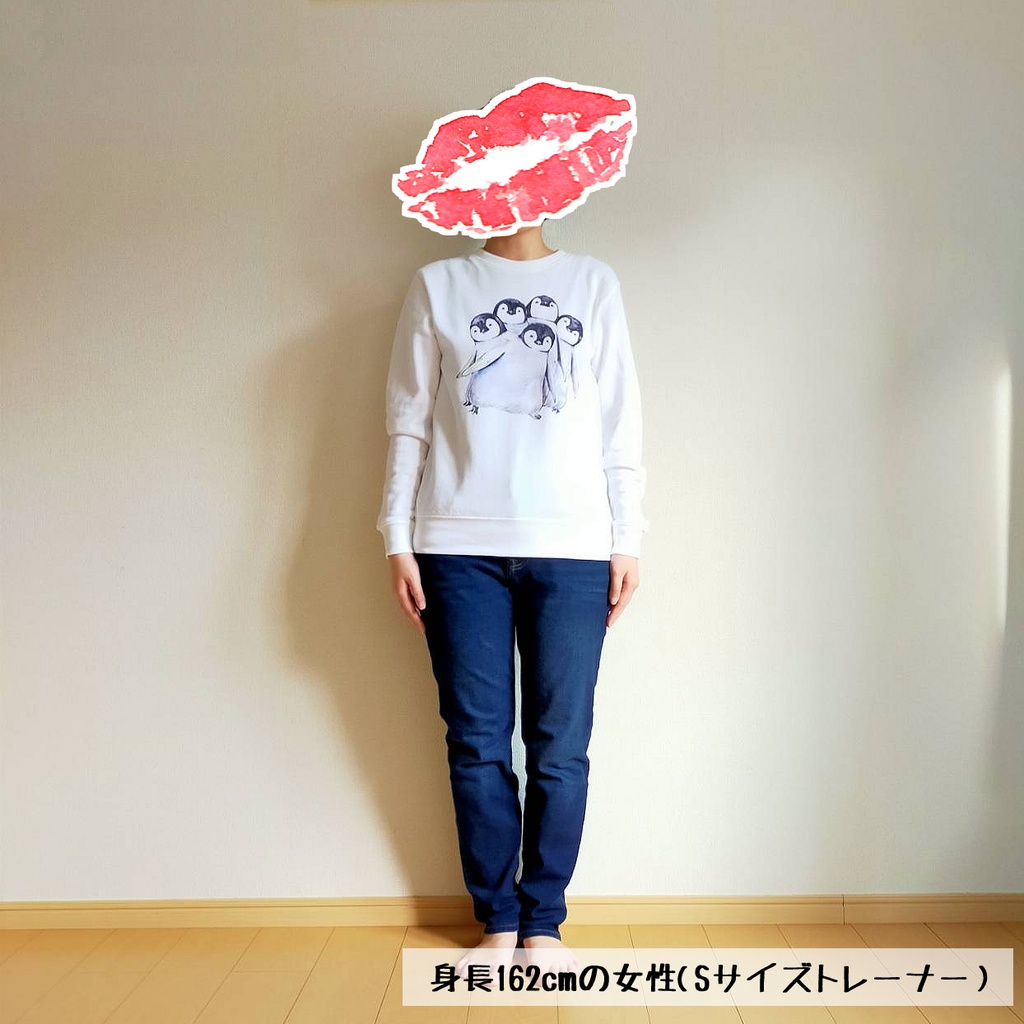 【送料無料】おめかしアオアシカツオドリのトレーナー