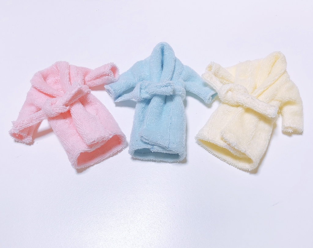 オビツ11 バスローブ 青