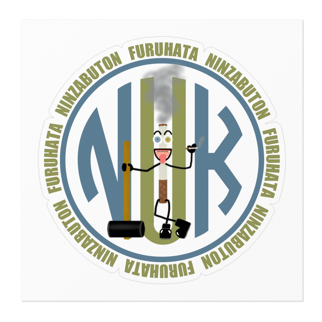 NUKOロゴ&タバスケステッカー