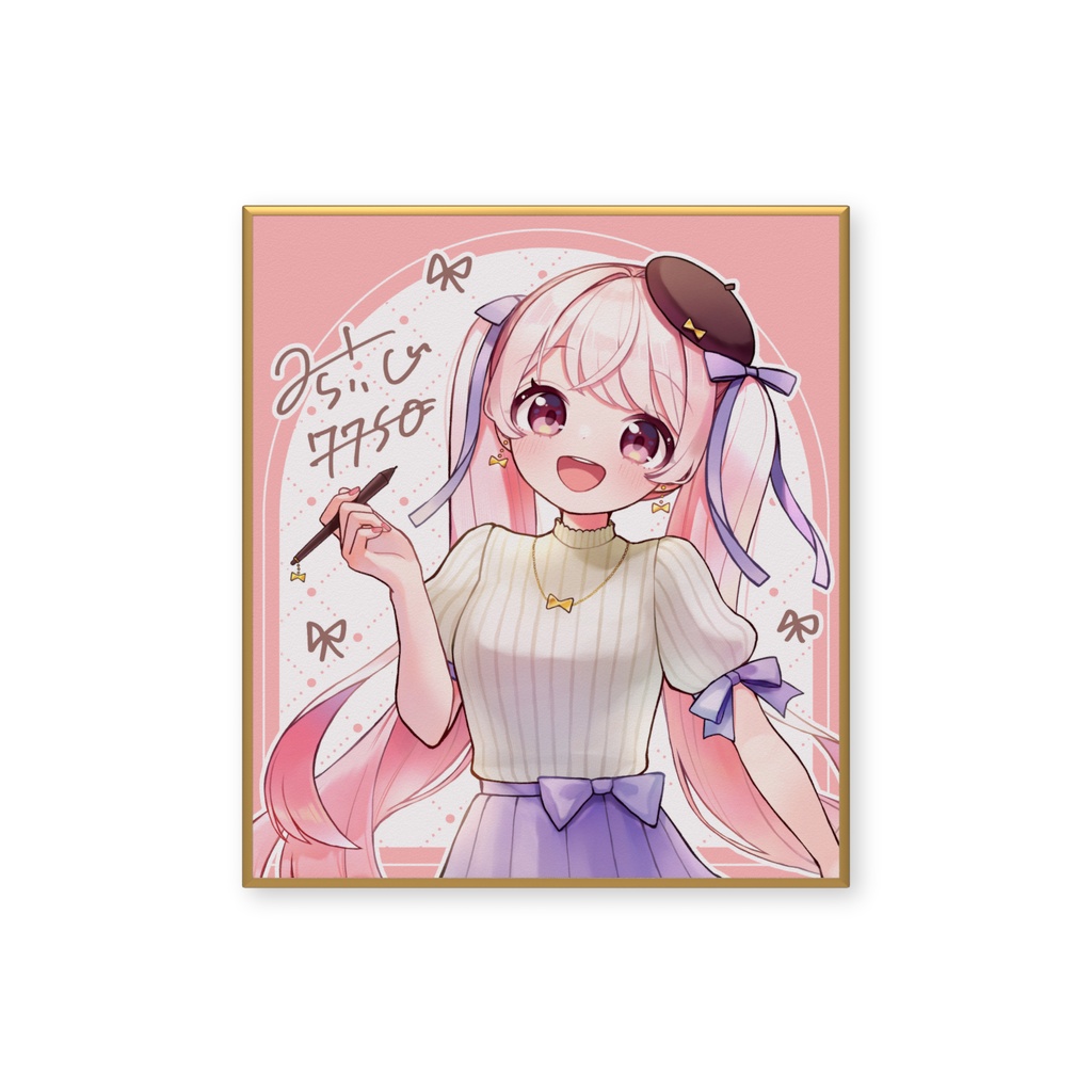 絵描き775号ミニ色紙