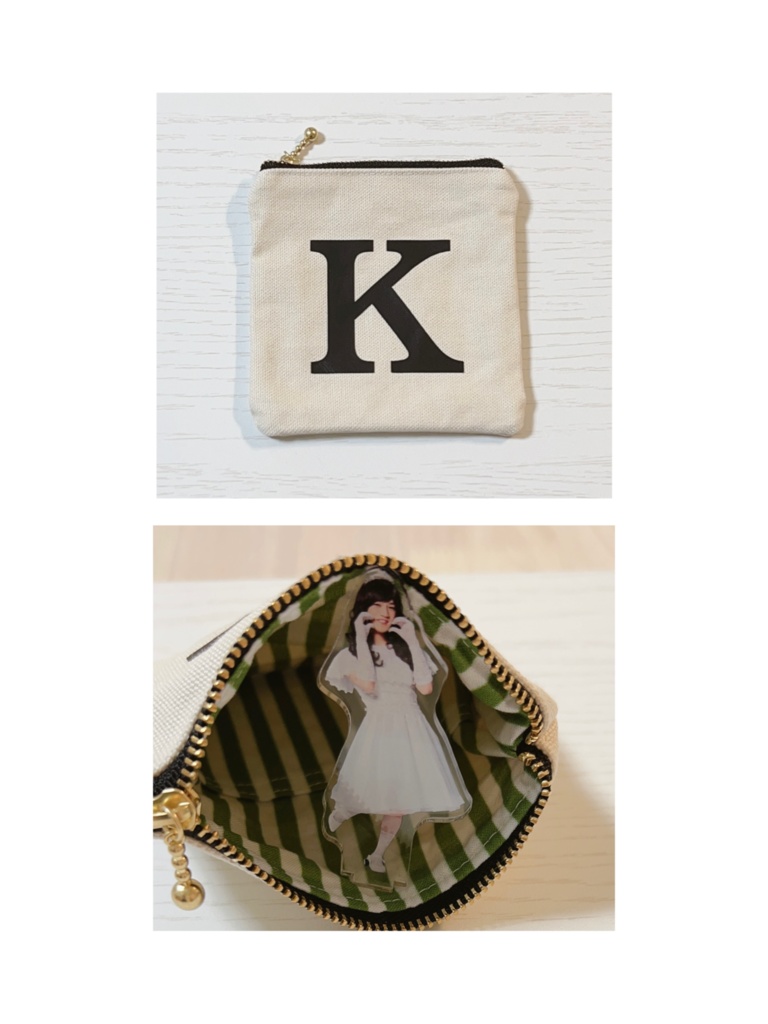 ぺたんこポーチ