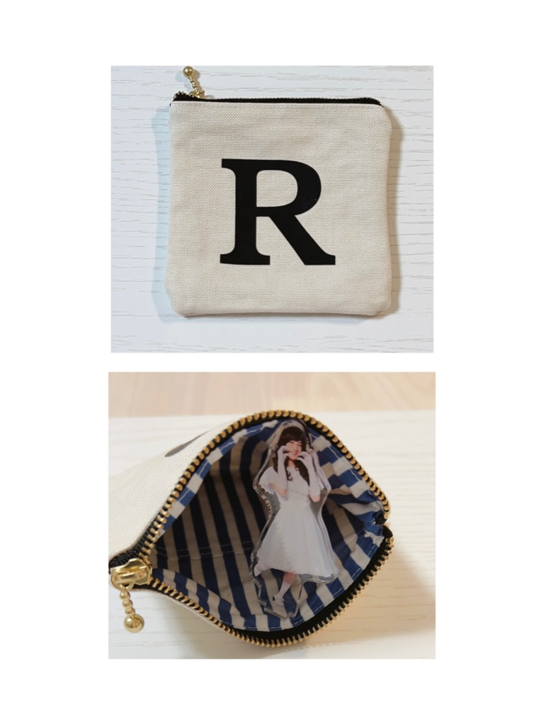 ぺたんこポーチ