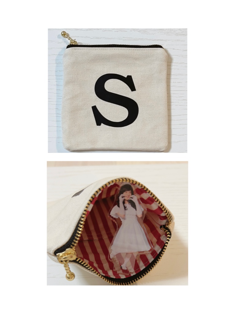 ぺたんこポーチ