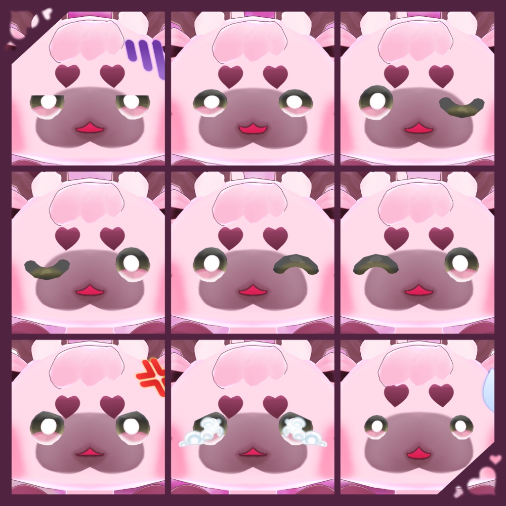 【オリジナル3Dモデル】ローミュ【リメイク版追加】