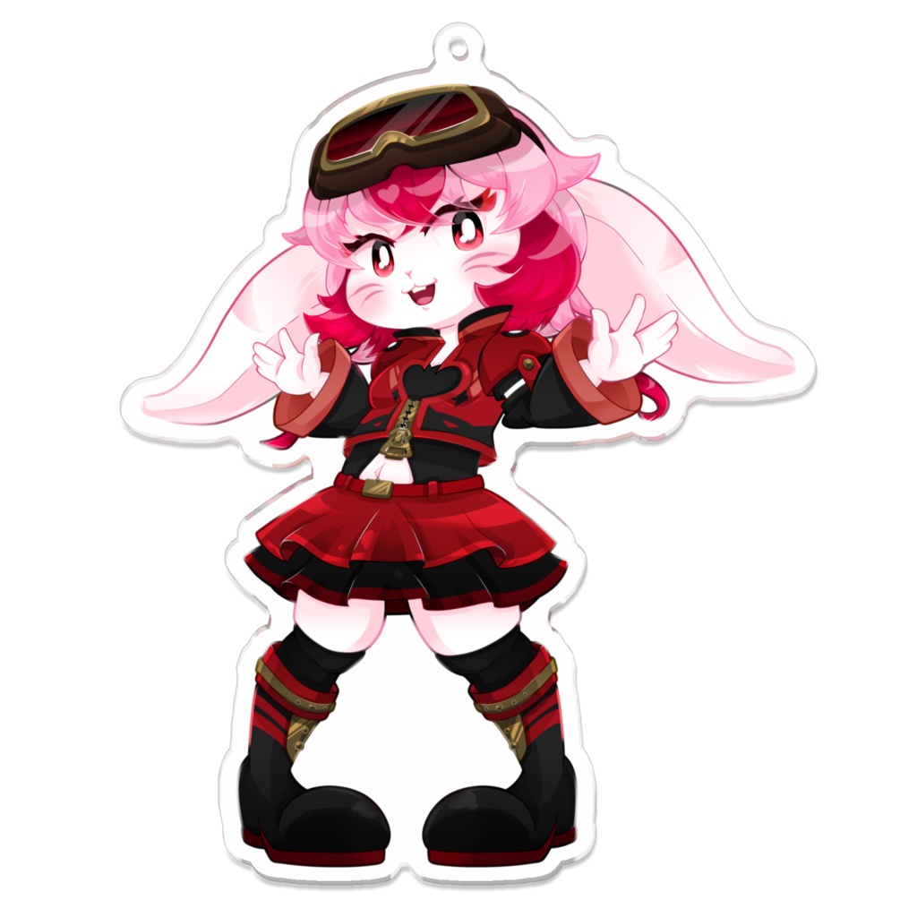 【愛紅】SDアクリルキーホルダー【Vtuber】