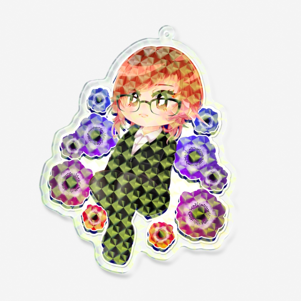 【赤部愛香】SDアクリルキーホルダー【自探索者】