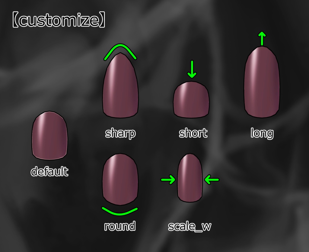 【カスタム】ニュアンスネイル