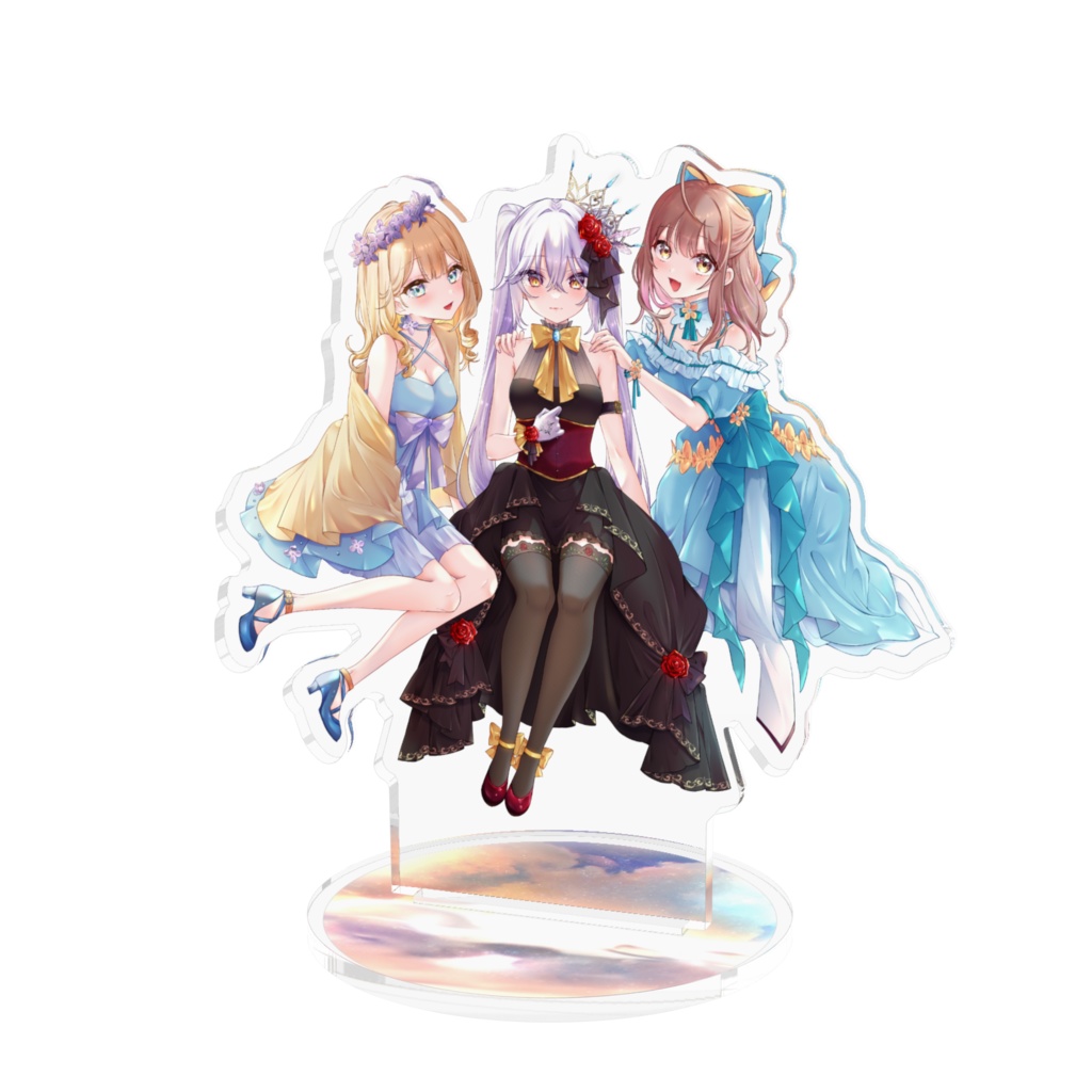 つきうさ(黄昏夕日 鬼形つきひ 猫宮うさぎ)アクリルスタンド