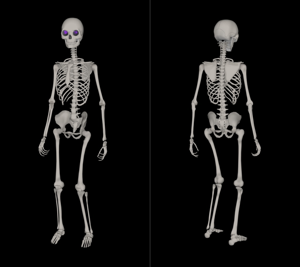 オリジナル3Dモデル 鏤骨 -Rukotsu-