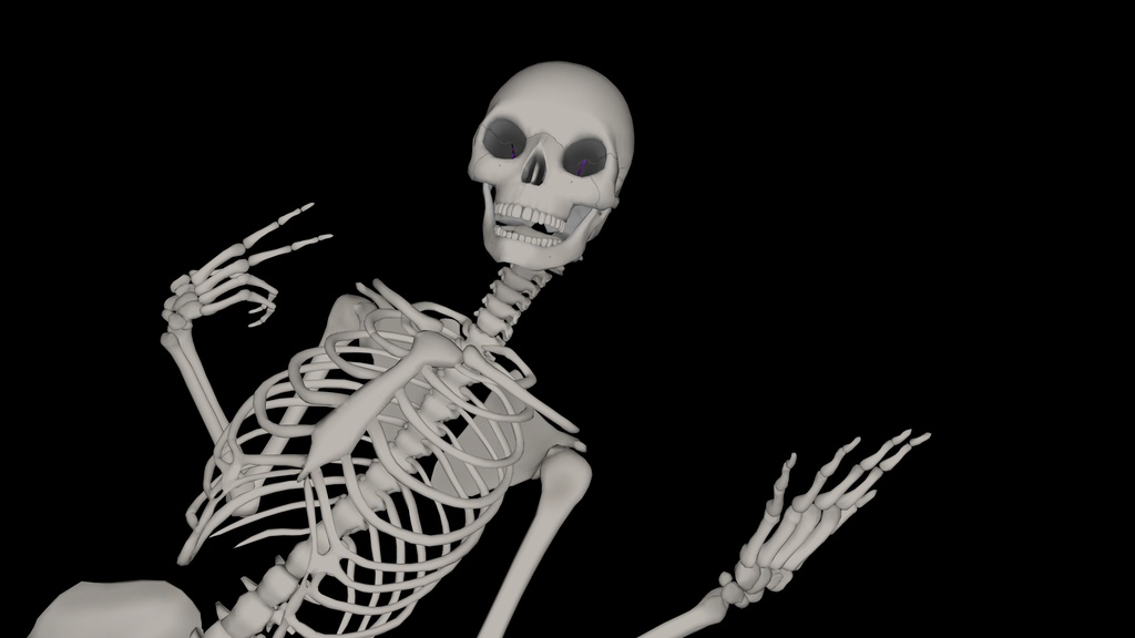 オリジナル3Dモデル 鏤骨 -Rukotsu-
