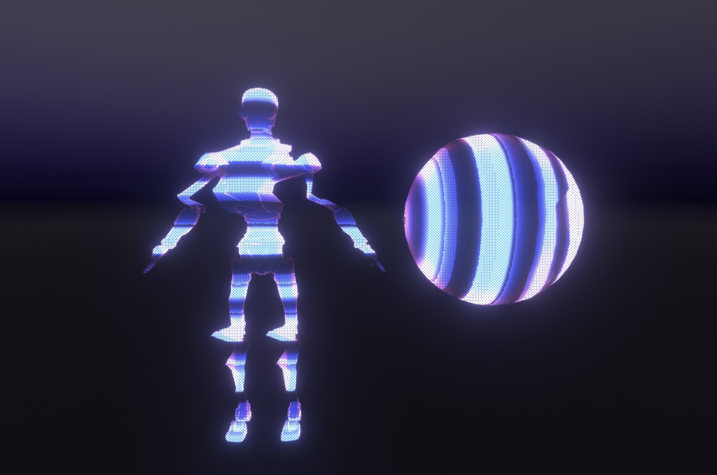 ホログラムシェーダー / Hologram Shader