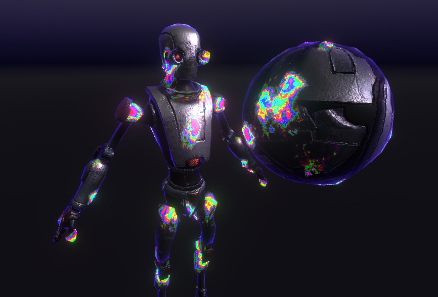 サイケデリックグリッチシェーダー / Psychedelic Glitch Shader