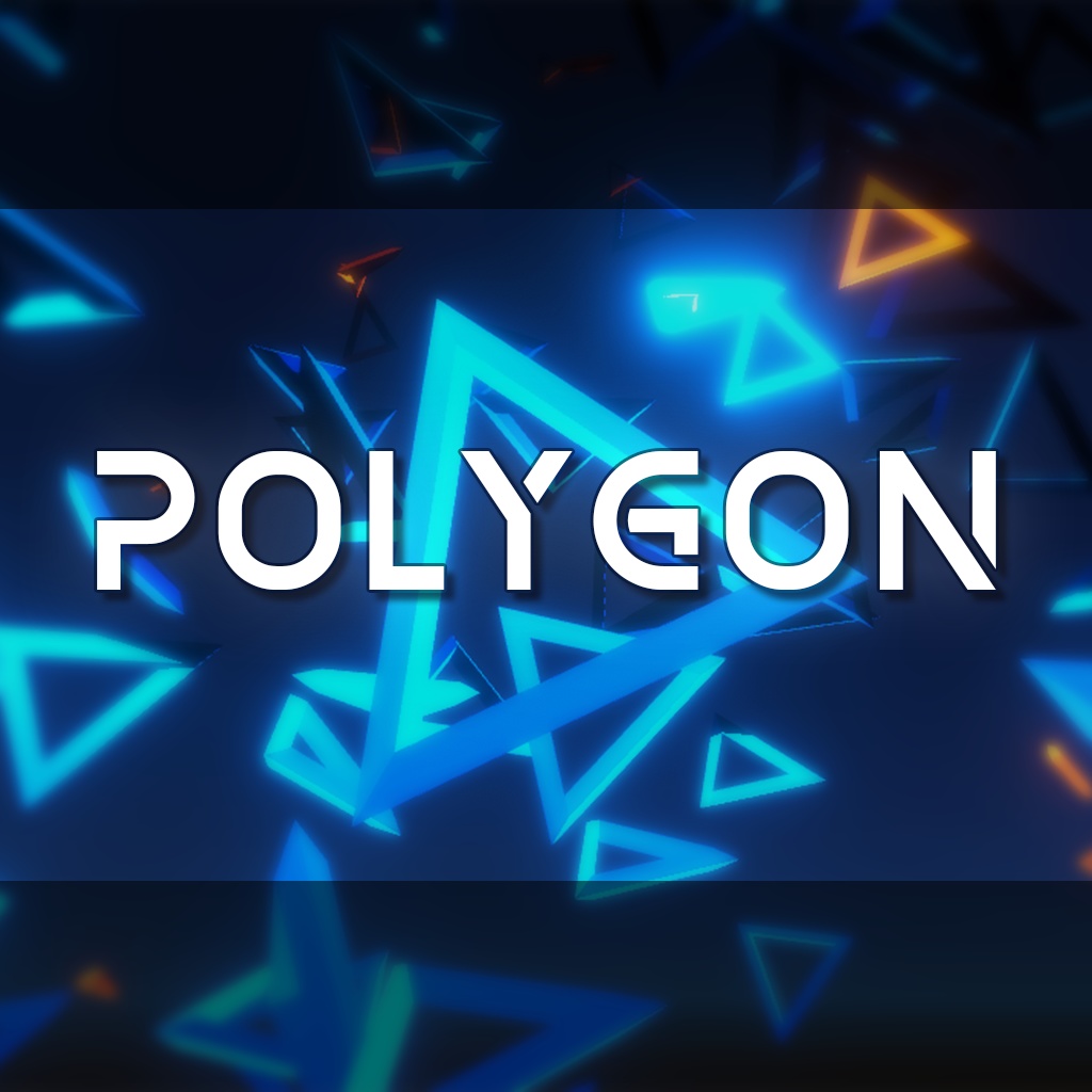【無料】ポリゴンパーティクル / Sci-fi Polygon Particles