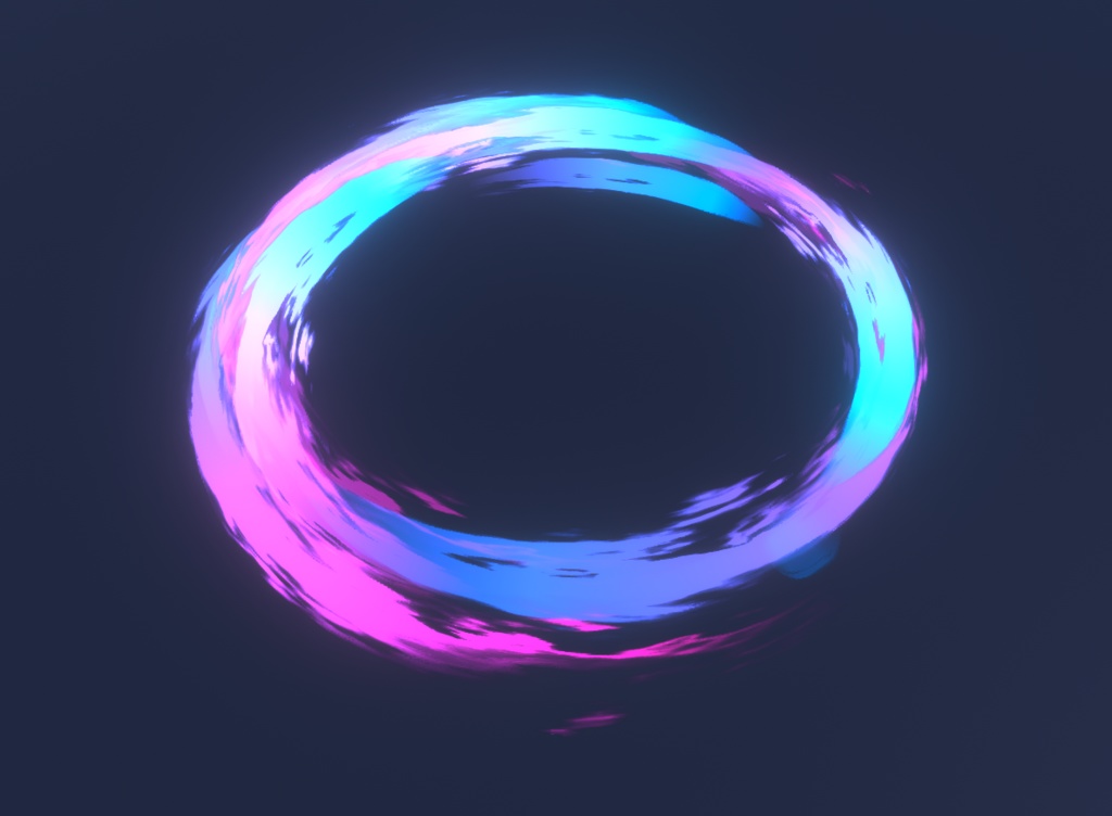 トレイルリング / Distortion Trail Ring