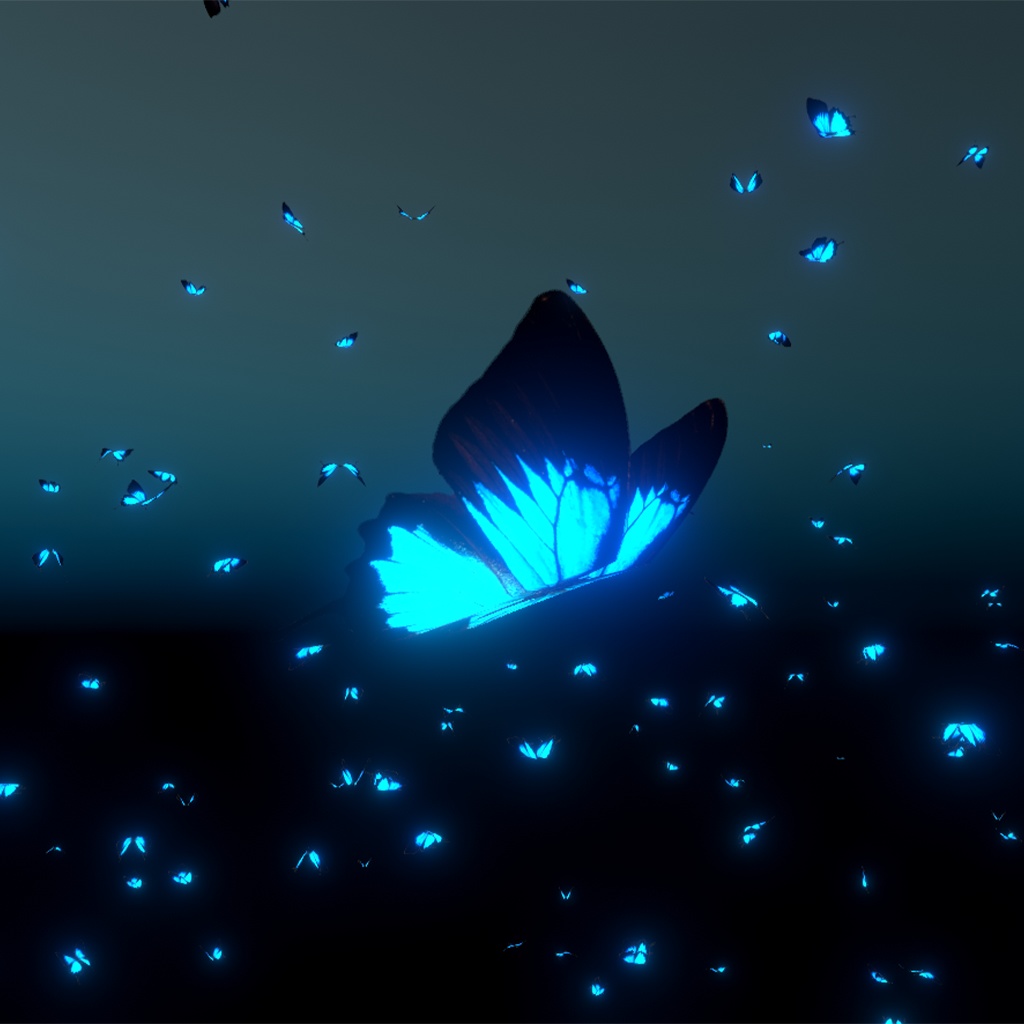 蝶パーティクル / Butterfly Particle