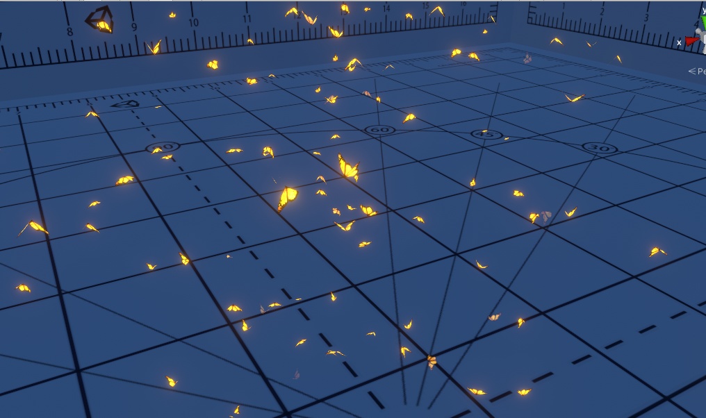 蝶パーティクル / Butterfly Particle