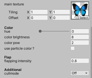 蝶パーティクル / Butterfly Particle