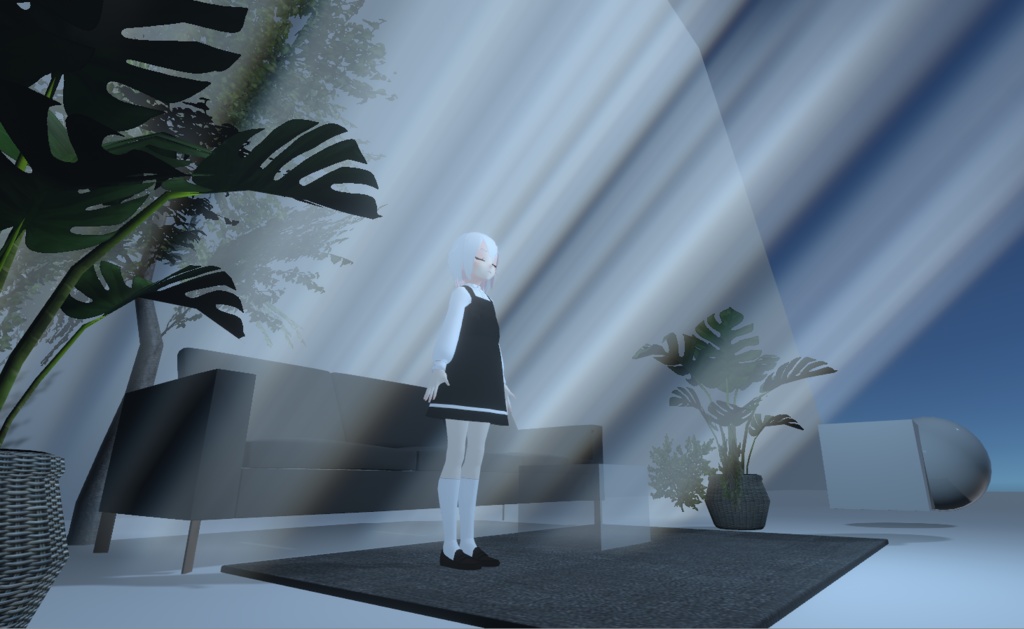 GodRay Particle / ゴッドレイ 薄明光線 パーティクル