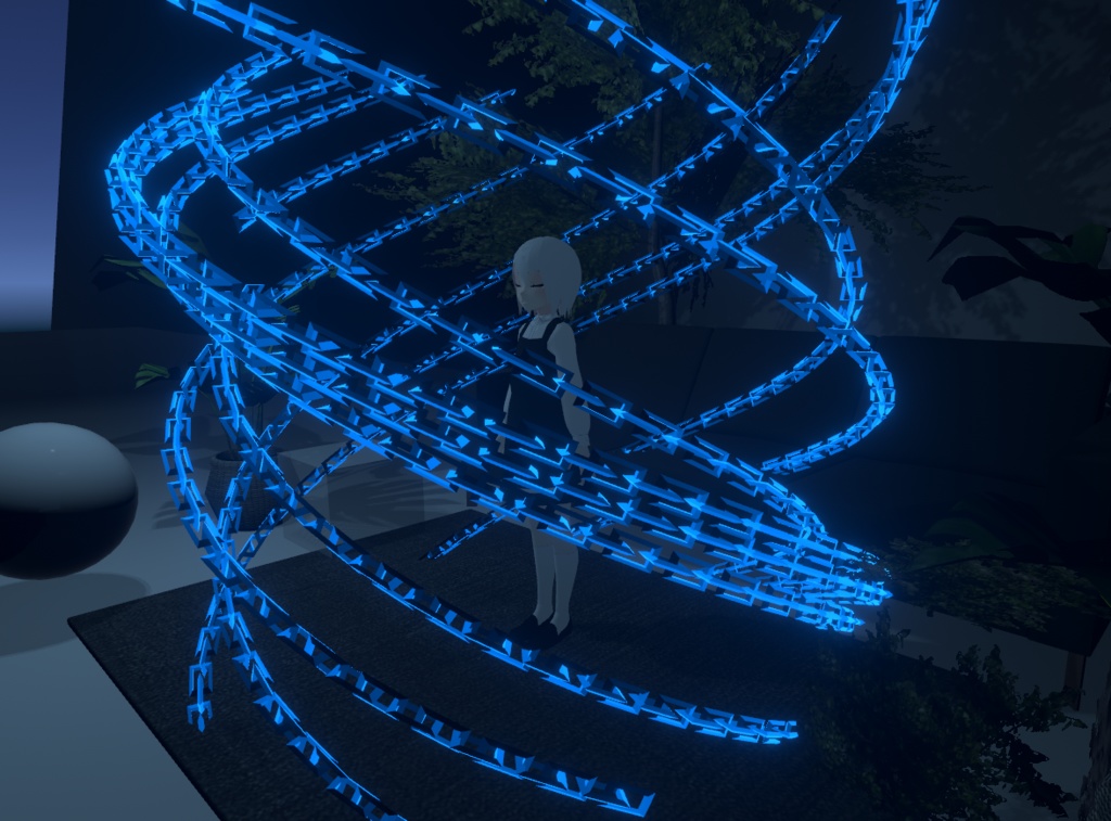 Chain Particle / 鎖パーティクル