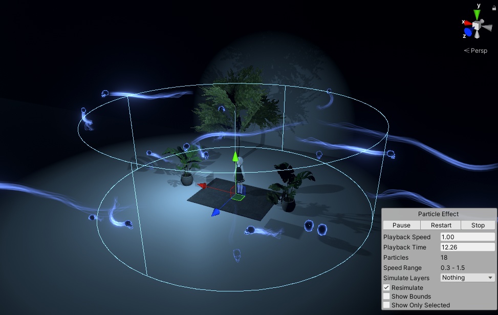 Ghost Skull Particle / 幽霊頭蓋骨パーティクル