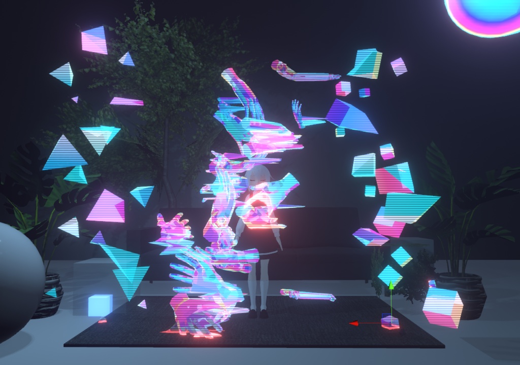 Holographic Iridescent Shader / イリディセントホログラムシェーダー