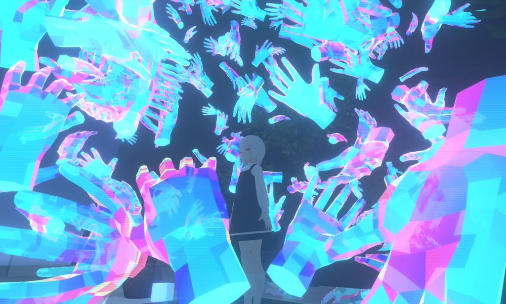 Holographic Iridescent Shader / イリディセントホログラムシェーダー