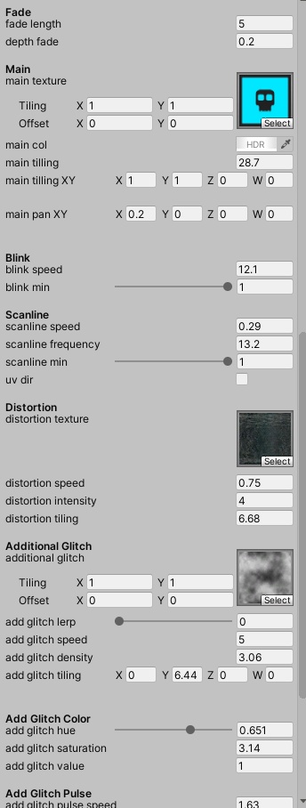 Invisible Wall Shader / 近づくと見える壁シェーダー