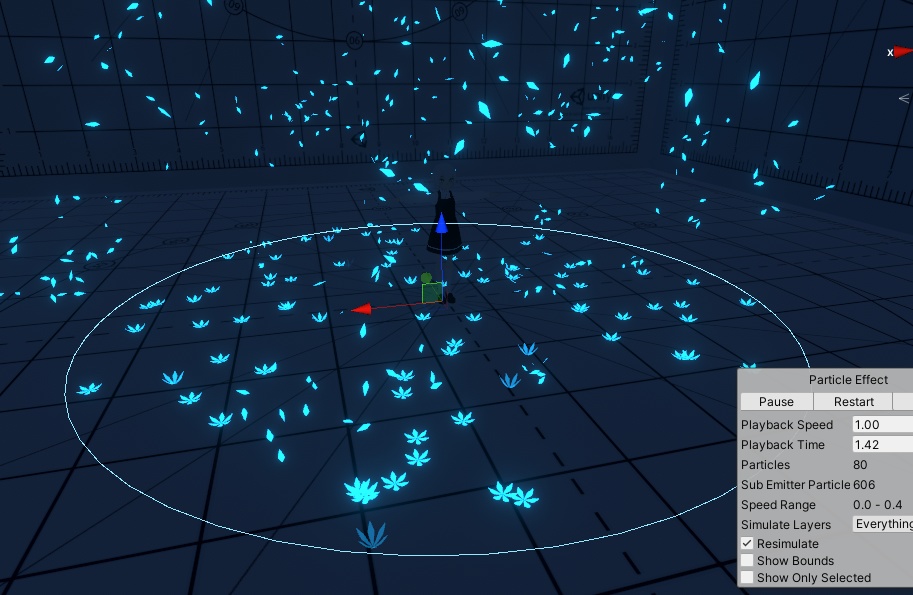 Bloom Particle / 開花パーティクル