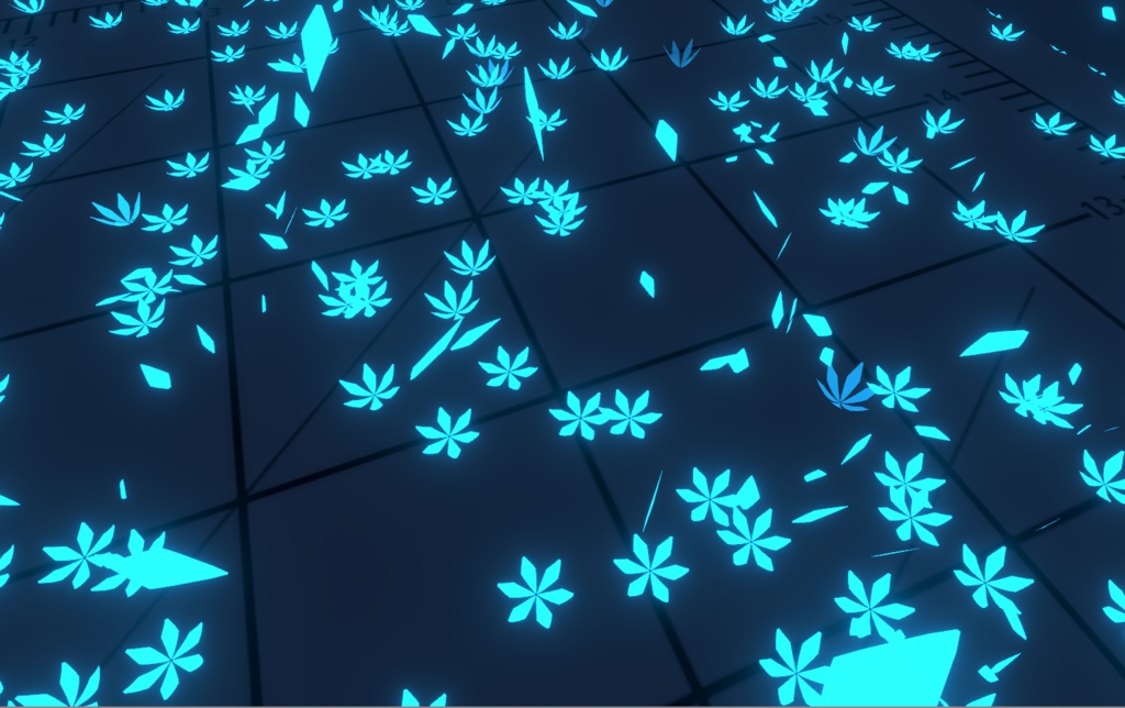 Bloom Particle / 開花パーティクル