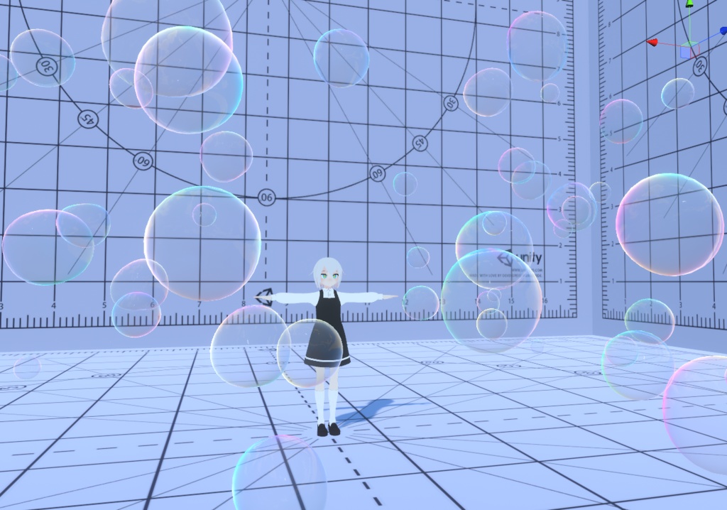 【無料】Soap Bubble Particle / シャボン玉パーティクル