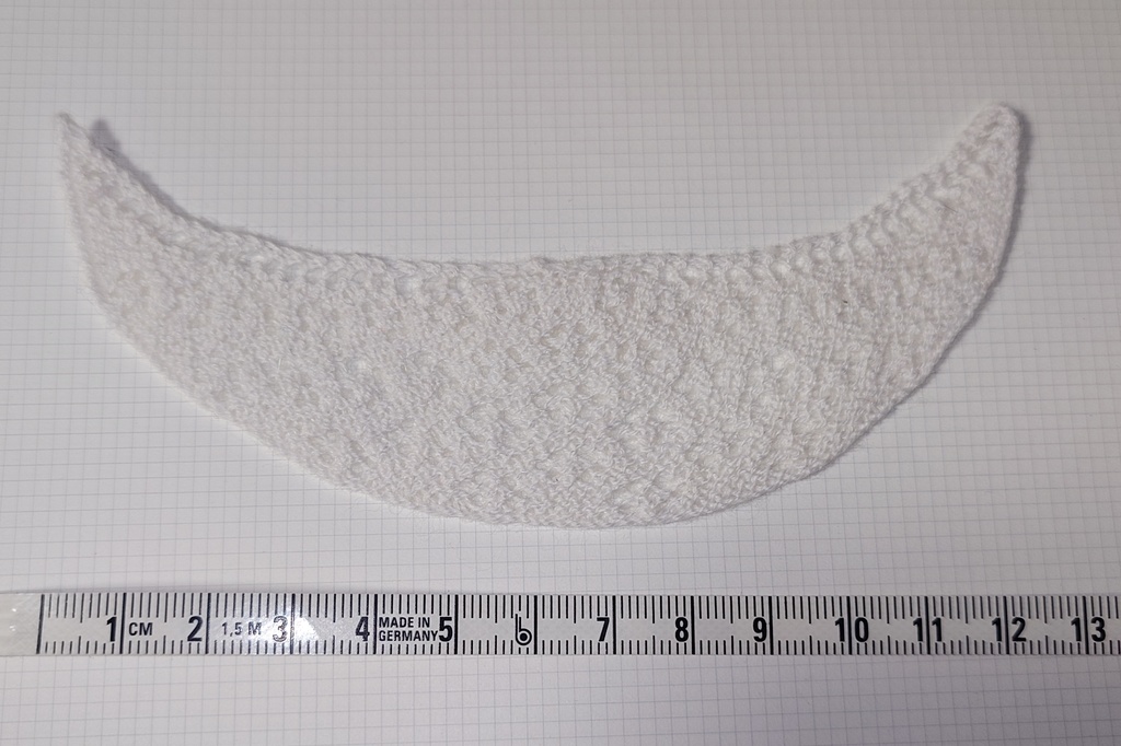 1/12 1/6 コットンカシミヤショール 白 CAT'SPAW