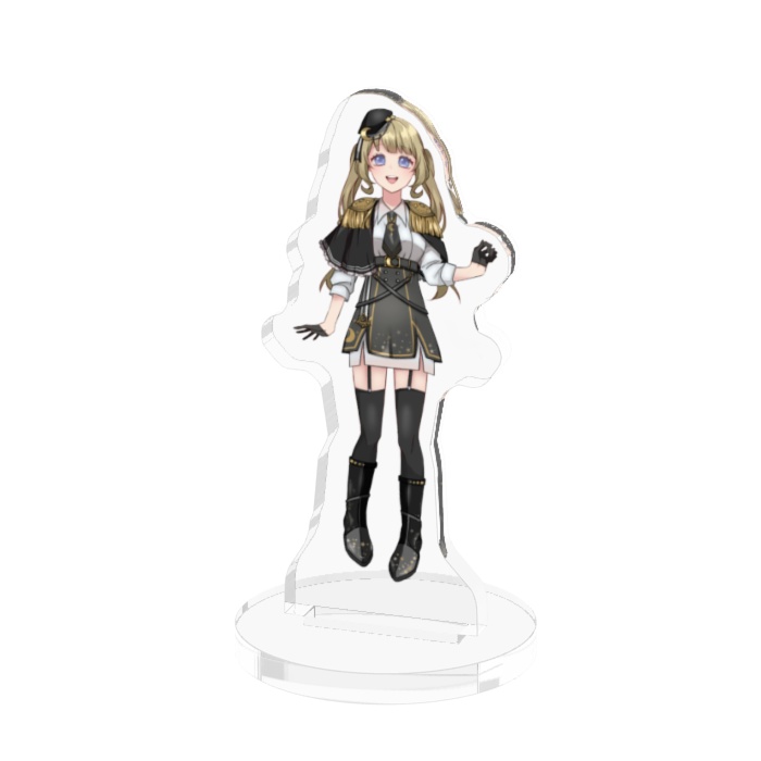 夢眠セレネ 軍服衣装 アクリルスタンド