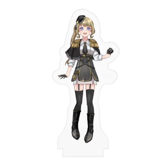 夢眠セレネ 軍服衣装 アクリルスタンド