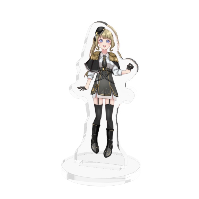 夢眠セレネ 軍服衣装 アクリルスタンド