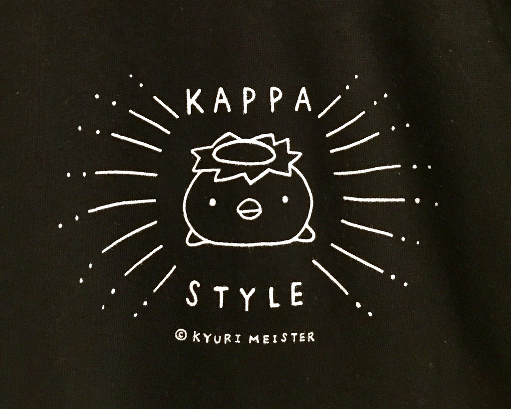 カッパスタイルTシャツ(黒)