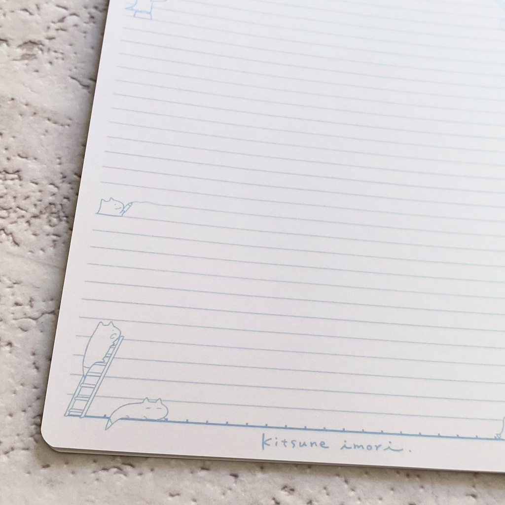 キツネイモリがおじゃまなA5ノート