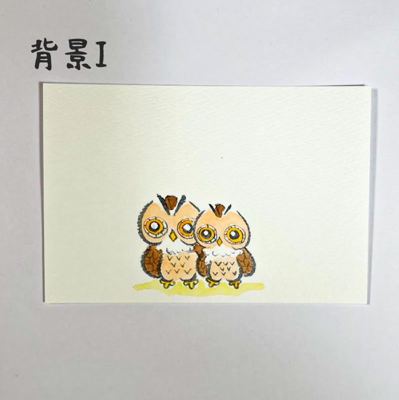 名前詩(メッセージの中に名前を散りばめます)【色紙】