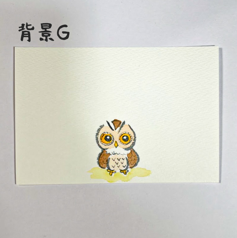 名前詩(メッセージの中に名前を散りばめます)【色紙】