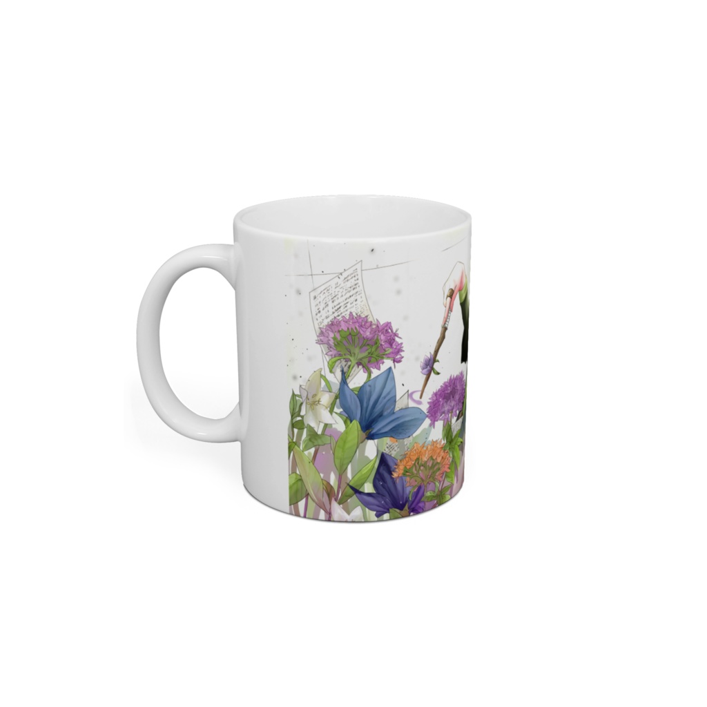 『蕾と踊る』マグカップ