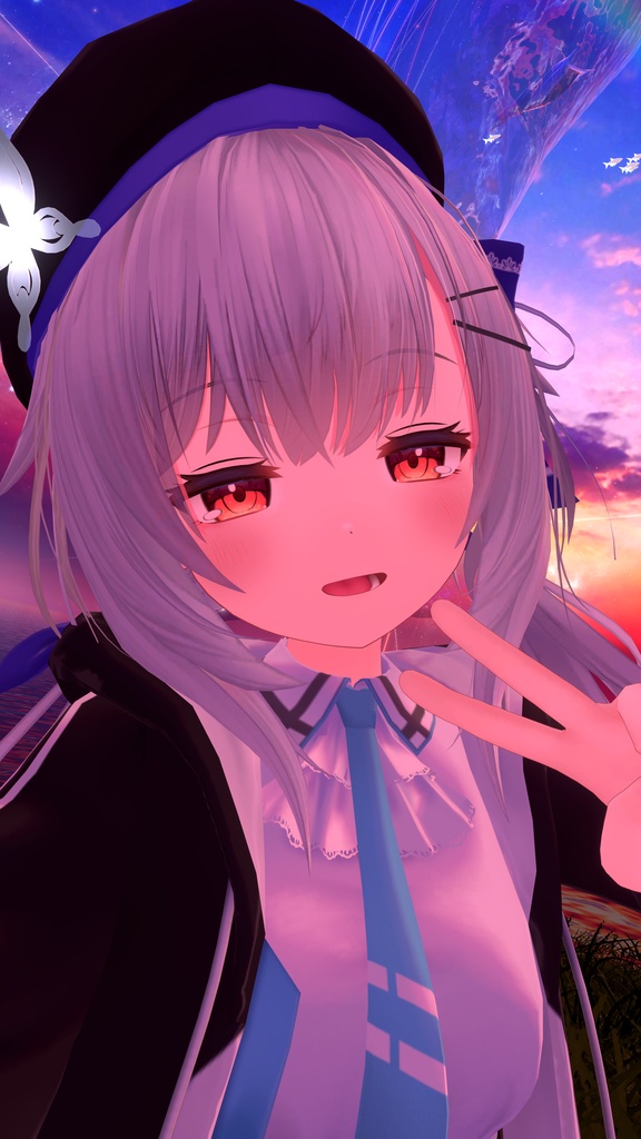 【アニアス専用】写真撮影で使えそうな表情&撫でられ表情アニメーション