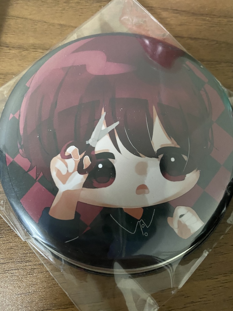 わんわんちょきちょき缶バッジ2種セット