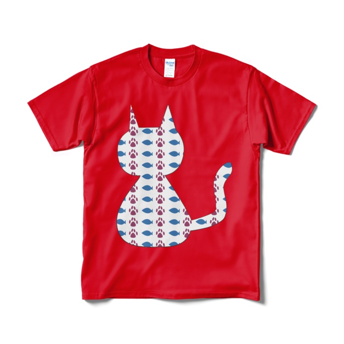 猫の好物-Tシャツ-