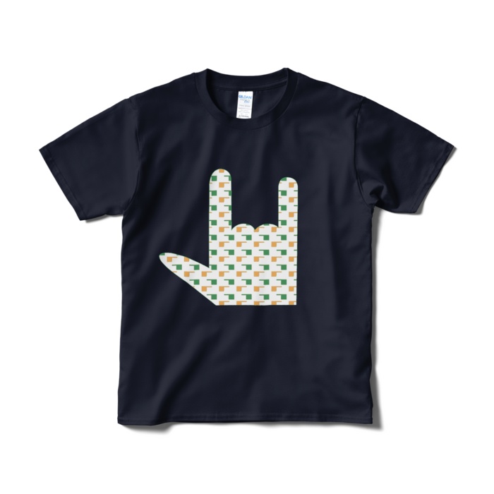 手話(アイラブユー)Tシャツ