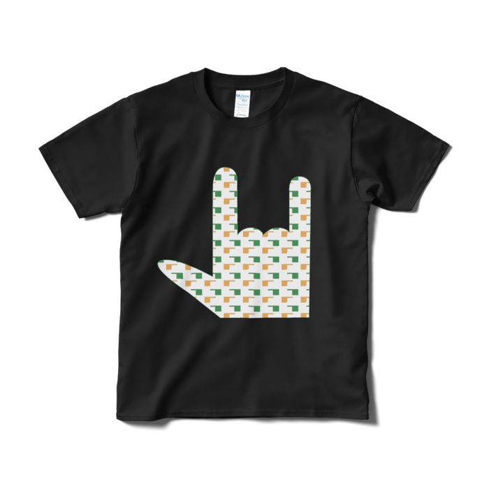 手話(アイラブユー)Tシャツ