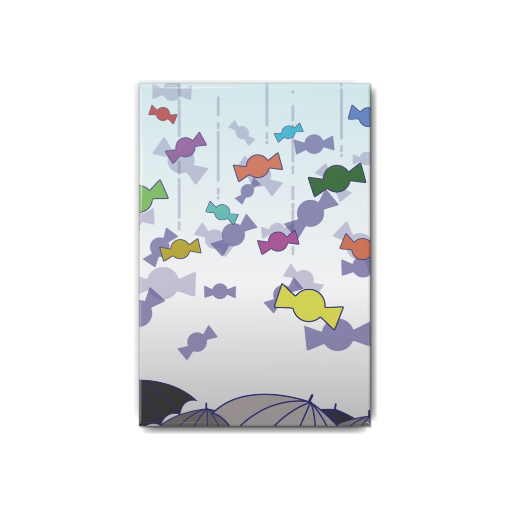 「あめ」缶バッジ