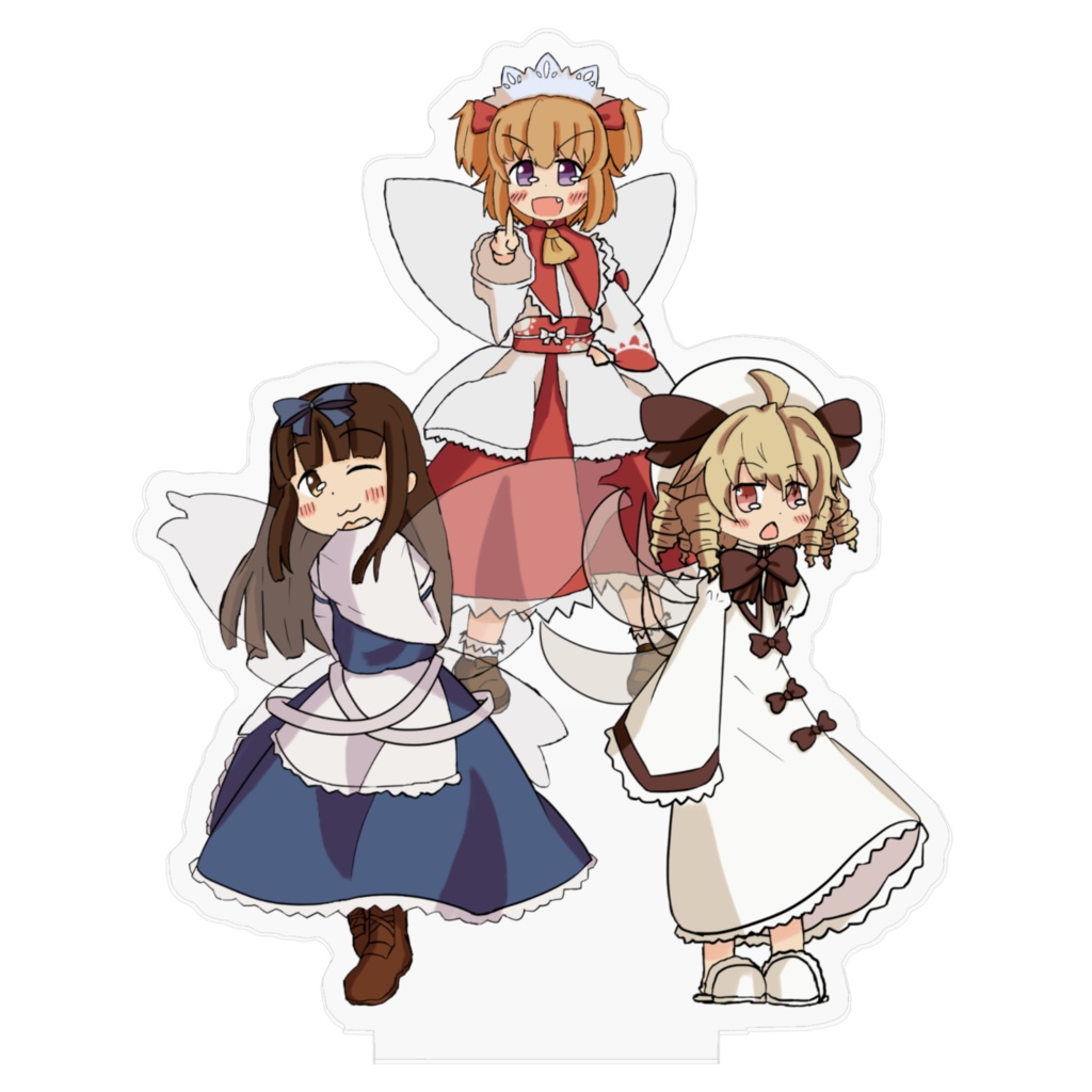 光の三妖精アクリルスタンド