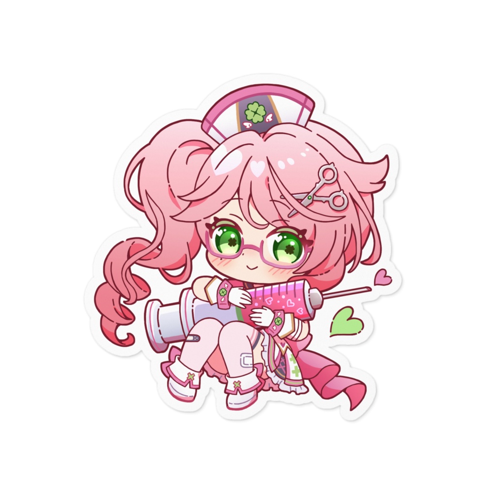 ミニ愛梨嬢ステッカーB